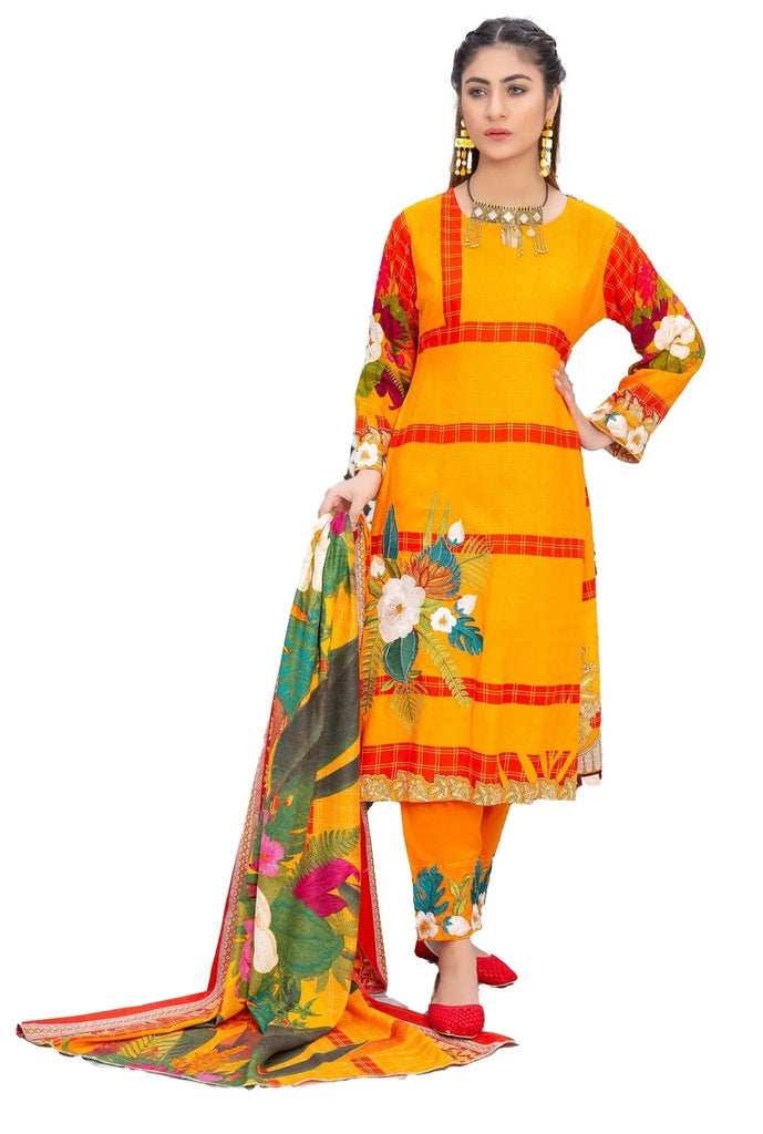 IshDeena Pakistani Salwar Kameez Indian Dresses for Women Ready to Wear Embroider Merino - IshDeena