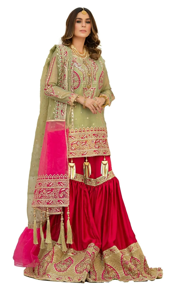 IshDeena Party Wear Formal Outfits Indian Pakistani Wedding Dresses for Women Designer - IshDeena