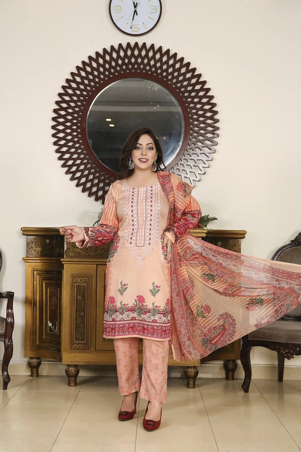 IshDeena Salwar Kameez Suit Women Ready to Wear Indian Pakistani Party Wear Dresses Lawn - IshDeena