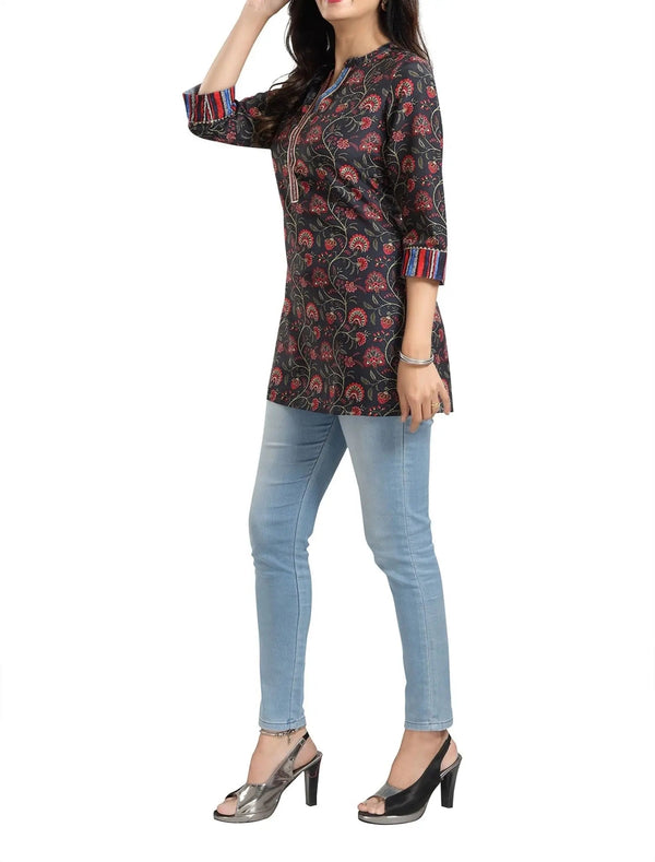 IshDeena Stay stylish with the latest designer Indian Kurtis for Women in M to Plus size - IshDeena