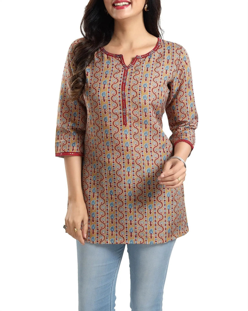 IshDeena Stay stylish with the latest designer Indian Kurtis for Women in M to Plus size - IshDeena