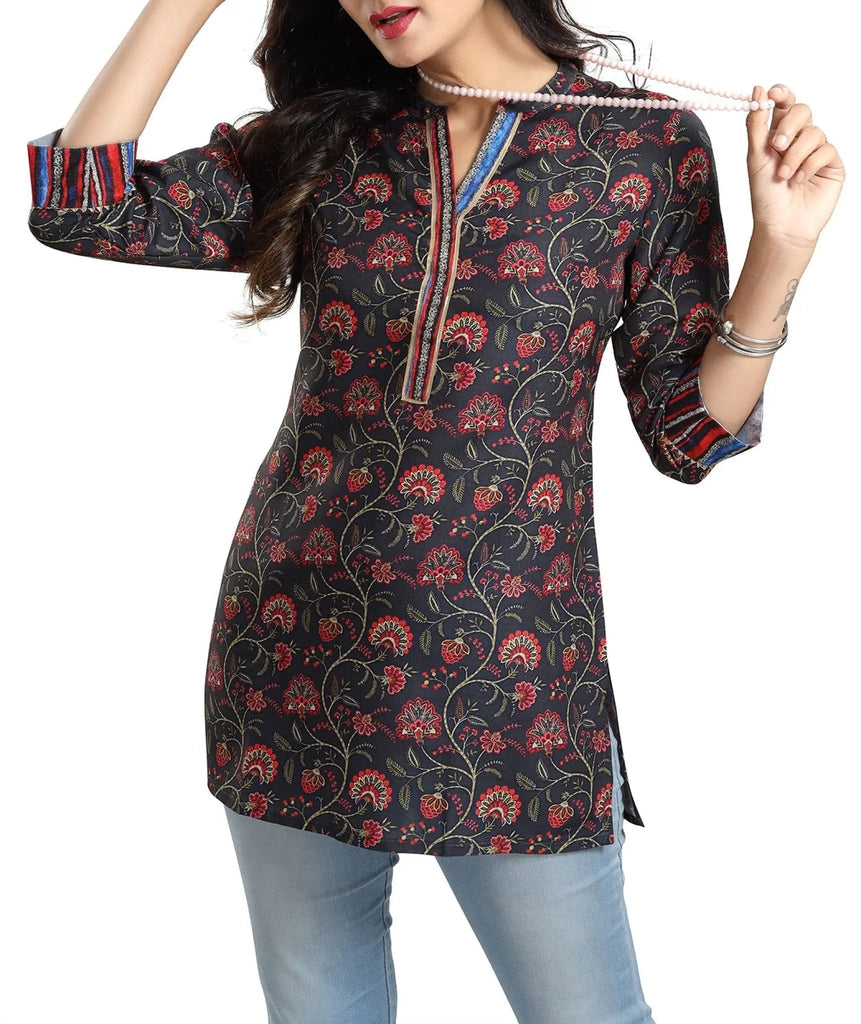 IshDeena Stay stylish with the latest designer Indian Kurtis for Women in M to Plus size - IshDeena