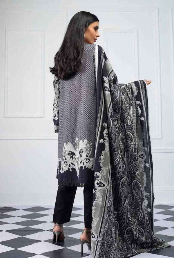 Ready to Wear Printed Lawn Pakistani Dresses for Women Shalwar, Kameez with Dupatta - Three Piece Set