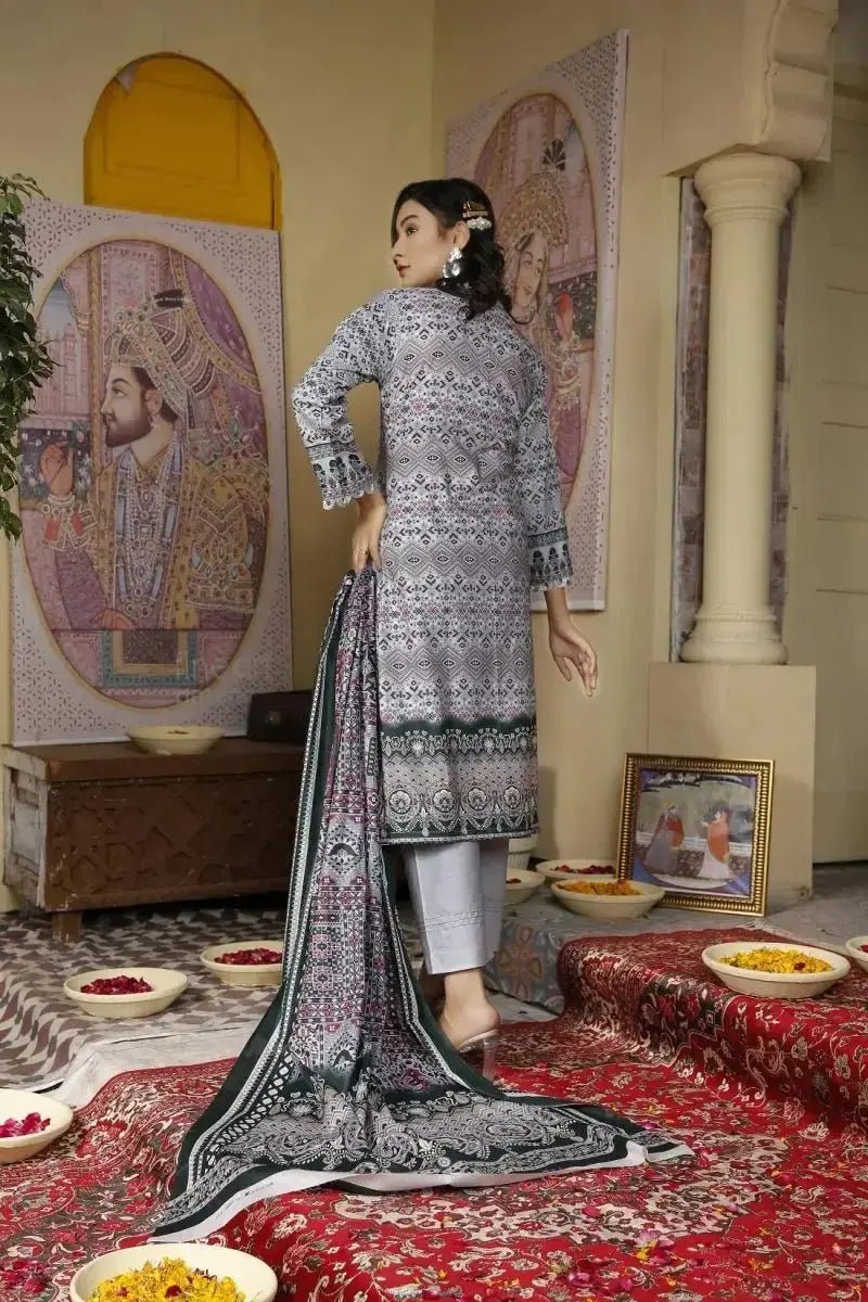 IshDeena Cotton Cambric Salwar Kameez Indian Pakistani Women Dresses - Kapaas Collection - IshDeena