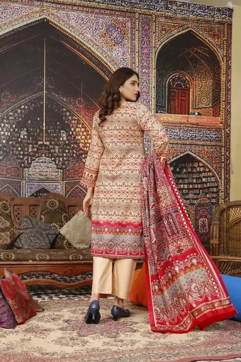 IshDeena Cotton Cambric Salwar Kameez Indian Pakistani Women Dresses - Kapaas Collection - IshDeena