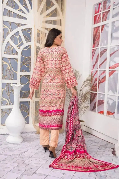 IshDeena Cotton Cambric Salwar Kameez Indian Pakistani Women Dresses - Kapaas Collection - IshDeena