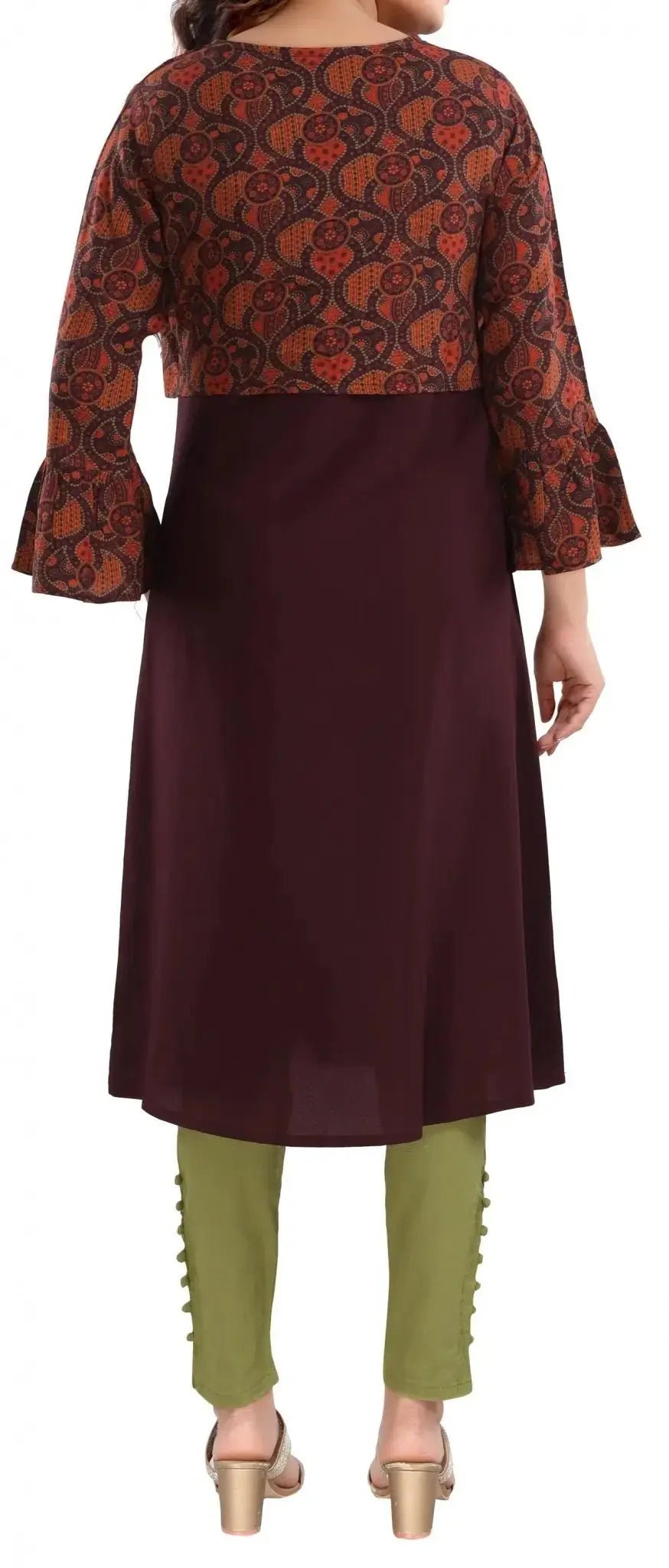 IshDeena Indian Kurtis for Women Indian Style Cotton Tunics Womens Tops Kurta & Peplum - IshDeena