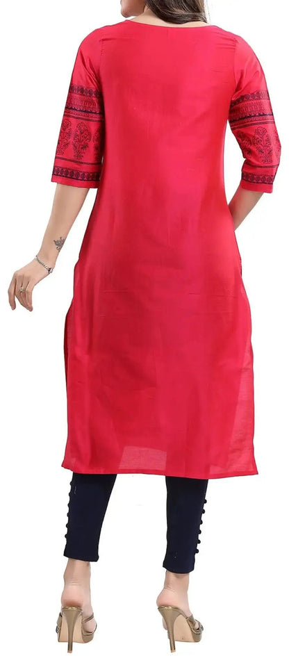 IshDeena Indian Kurtis for Women Indian Style Cotton Tunics Womens Tops Kurta & Peplum - IshDeena