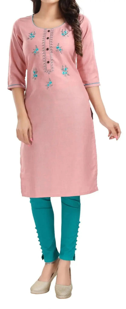 IshDeena Indian Kurtis for Women Indian Style Cotton Tunics Womens Tops Kurta & Peplum - IshDeena