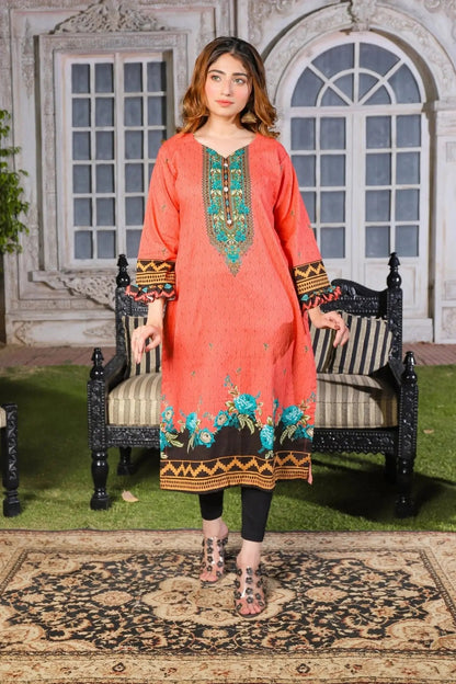 IshDeena Indian Kurtis for Women Pakistani Kurtis for Women Indian Style Cotton Long Top - IshDeena