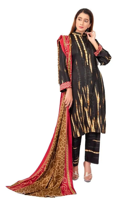 IshDeena Pakistani Salwar Kameez Women Dresses Stitched 3 Pieces Suits - Sadaf Collection - IshDeena