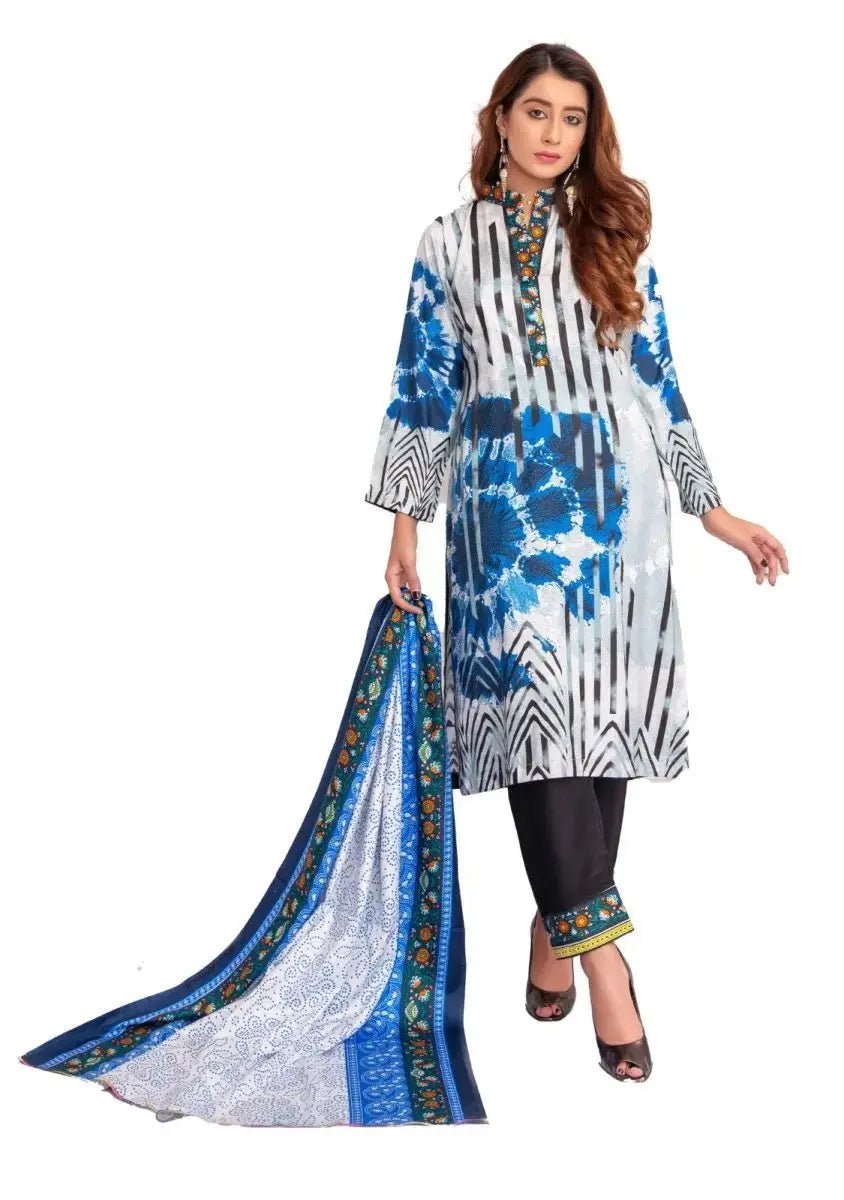 IshDeena Pakistani Salwar Kameez Women Dresses Stitched 3 Pieces Suits - Sadaf Collection - IshDeena