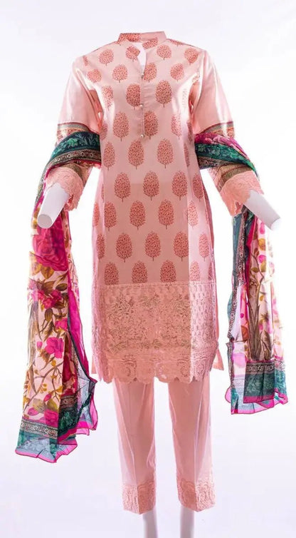 IshDeena Pakistani Women Dresses Stitched Three Pieces Suit S - 3XL - Al Noor Collection - IshDeena