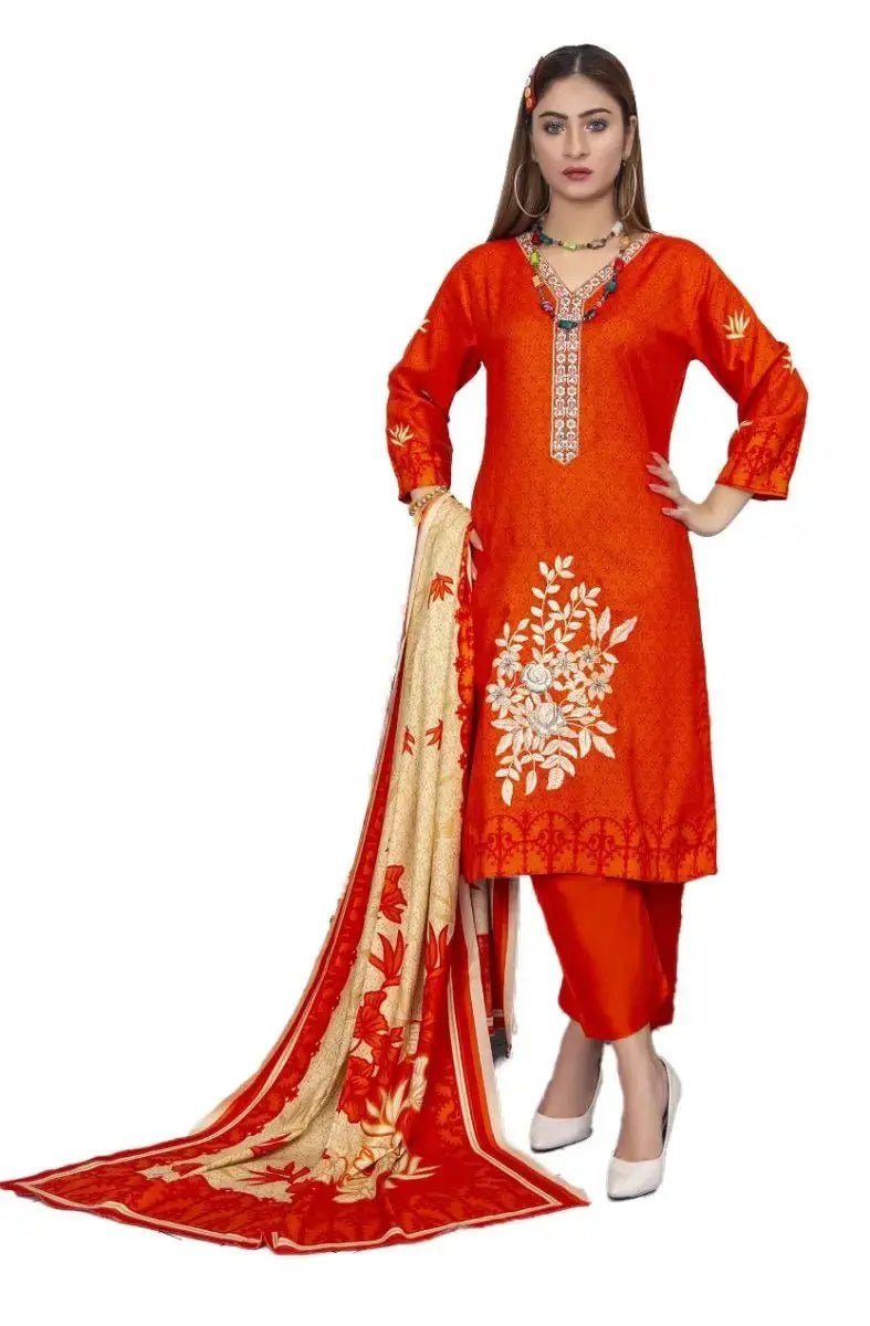 IshDeena Salwar Kameez Suit Women Dresses Indian Pakistani - Nayab Winter Collection - IshDeena