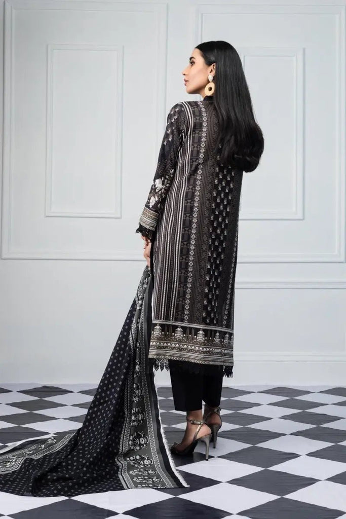 Ready to Wear Printed Lawn Pakistani Dresses for Women Shalwar, Kameez with Dupatta - Three Piece Set - IshDeena