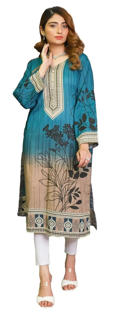 IshDeena Indian Kurtis for Women Pakistani Kurtis for Women Indian Style Cotton Long Top - IshDeena