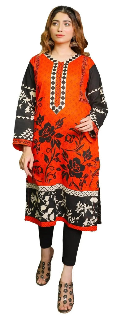 IshDeena Indian Kurtis for Women Pakistani Kurtis for Women Indian Style Cotton Long Top - IshDeena