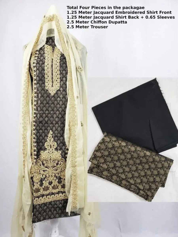 IshDeena Pakistani Dress Apparel Fabric for Women. Shirt. Trousers, and Dupatta