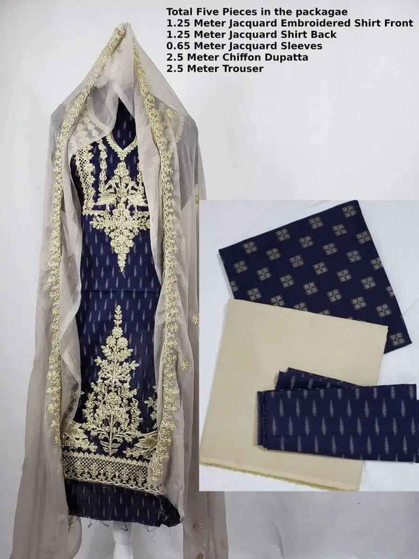 IshDeena Pakistani Dress Apparel Fabric for Women. Shirt. Trousers, and Dupatta