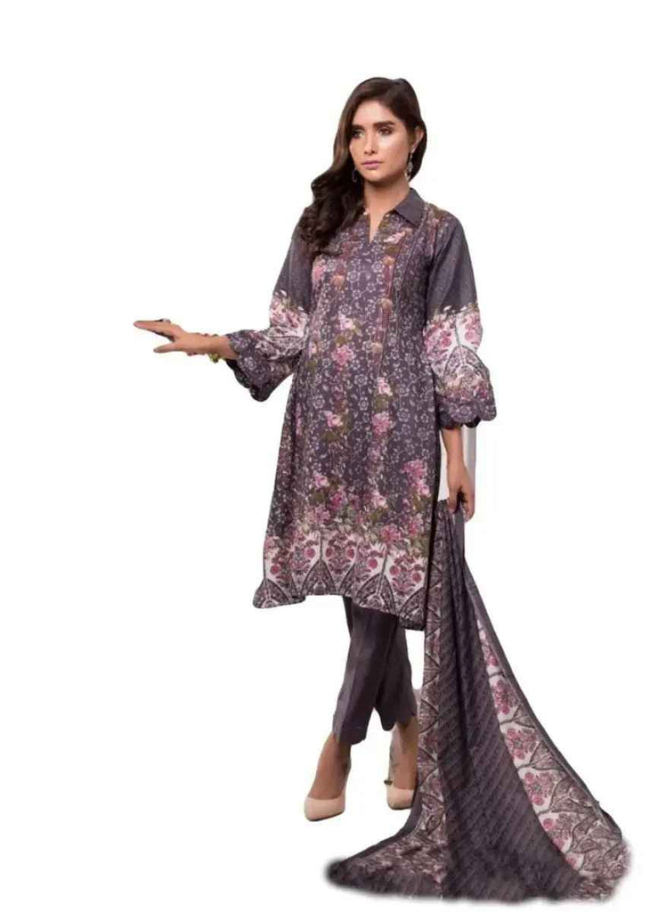 IshDeena Pakistani Dresses for Women Ready to Wear Salwar Kameez Ladies Suit - 3 Piece (Extra Small, Chinese Violet - Printed-Vol2)