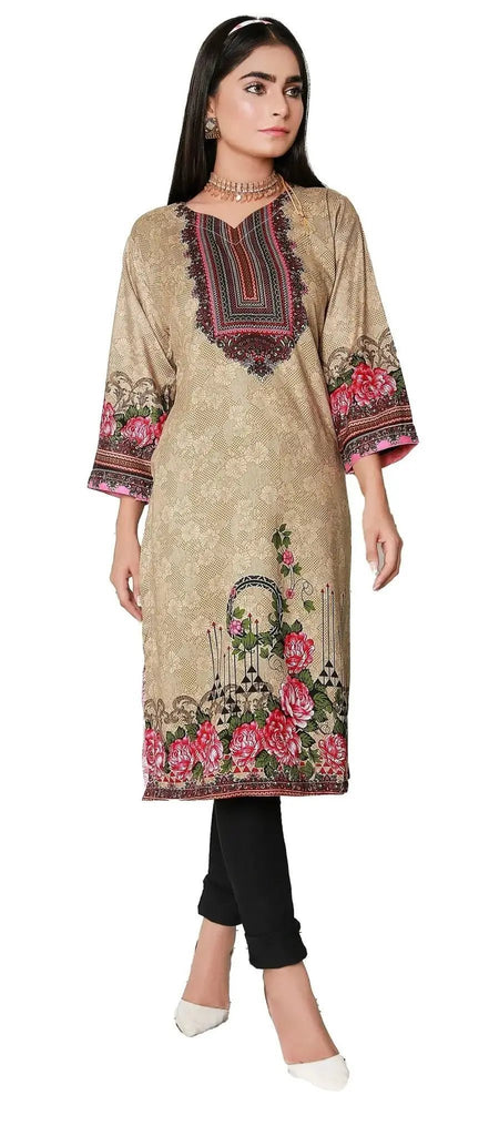 IshDeena Pakistani Indian Kurtis for Women Indian Style M to Plus Size Soft Linen Fabric - IshDeena