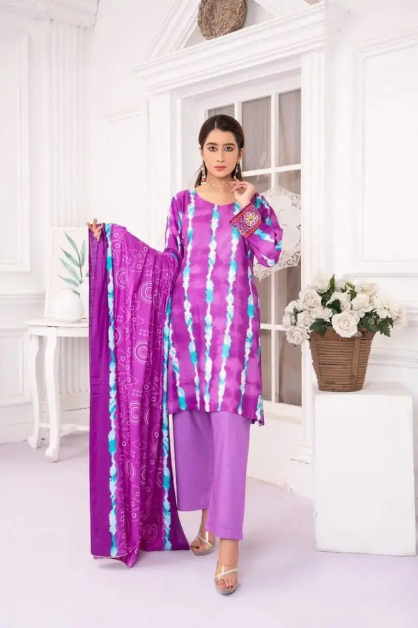 IshDeena Pakistani Salwar Kameez Women Dresses Stitched 3 Pieces Suits - Sadaf Collection - IshDeena