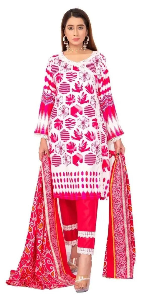 IshDeena Pakistani Salwar Kameez Women Dresses Stitched 3 Pieces Suits - Sadaf Collection - IshDeena