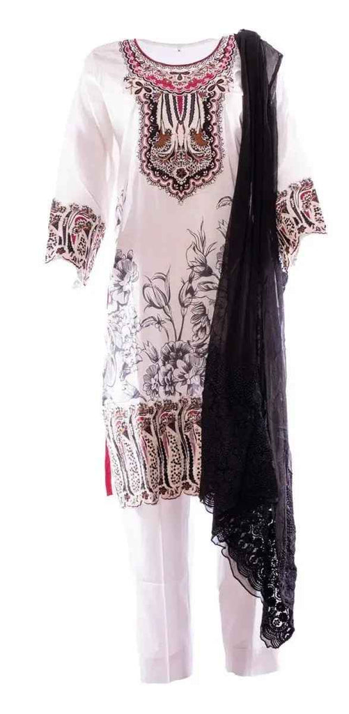 IshDeena Pakistani Women Dresses Stitched Three Pieces Suit S - 3XL - Al Noor Collection