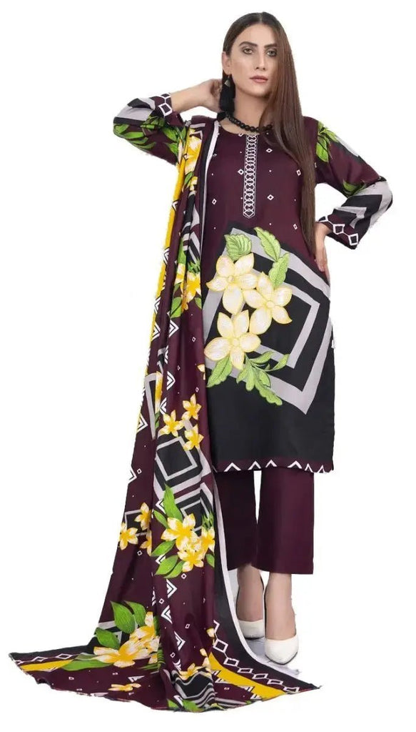 IshDeena Salwar Kameez Suit Women Dresses Indian Pakistani - Nayab Winter Collection - IshDeena