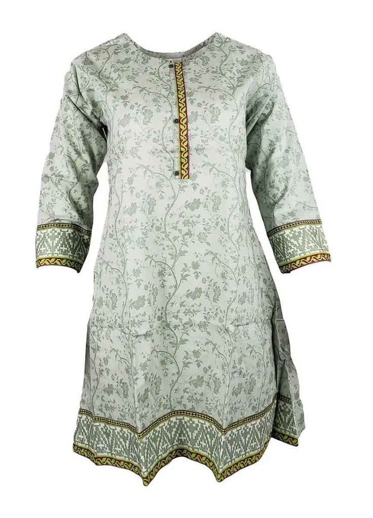 Kurtis for Women Ready to Wear Tunic Tops for Ladies - 1 Piece (Green)